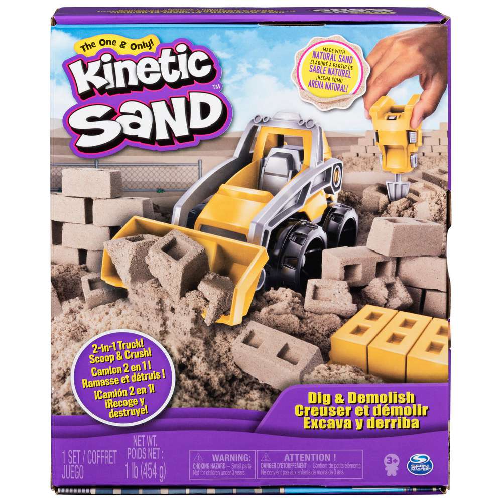 Produktabbildung Spin Master Kinetic Sand - Baustelle 