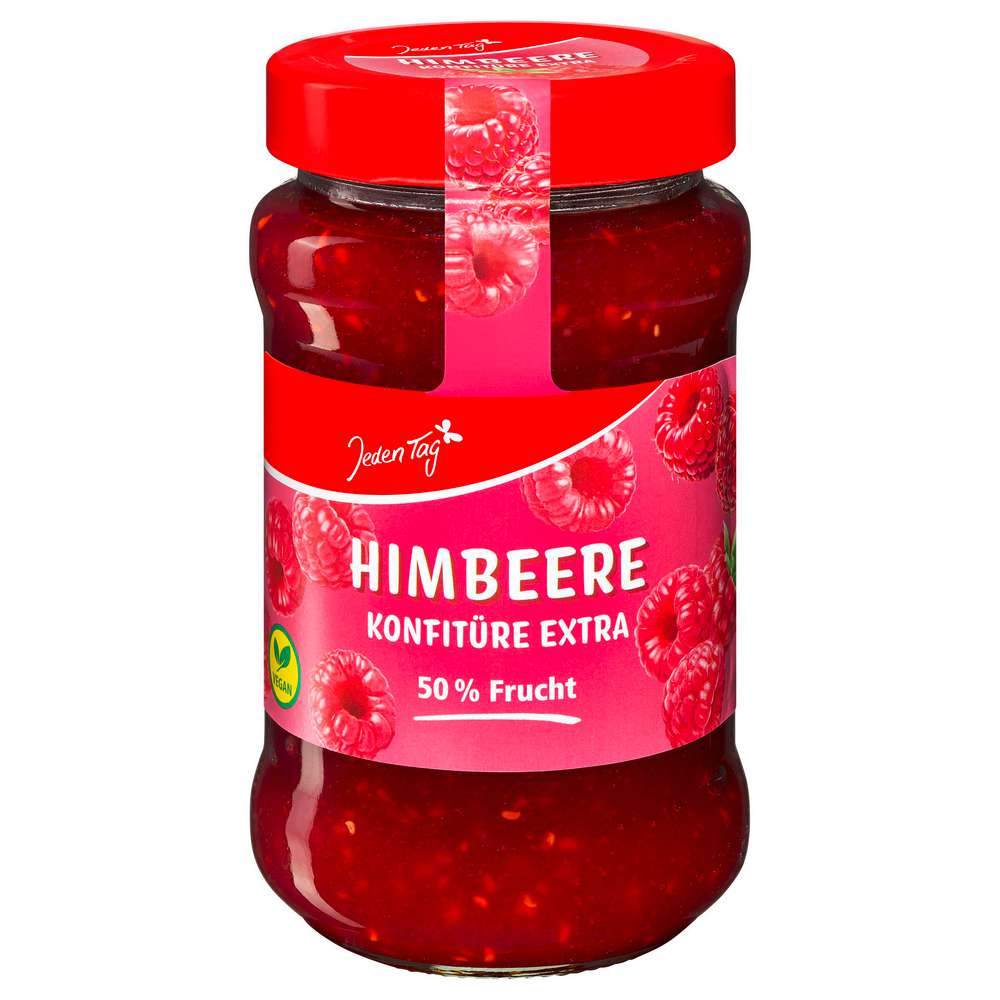 Produktabbildung Jeden Tag Konfitüre Extra Himbeere