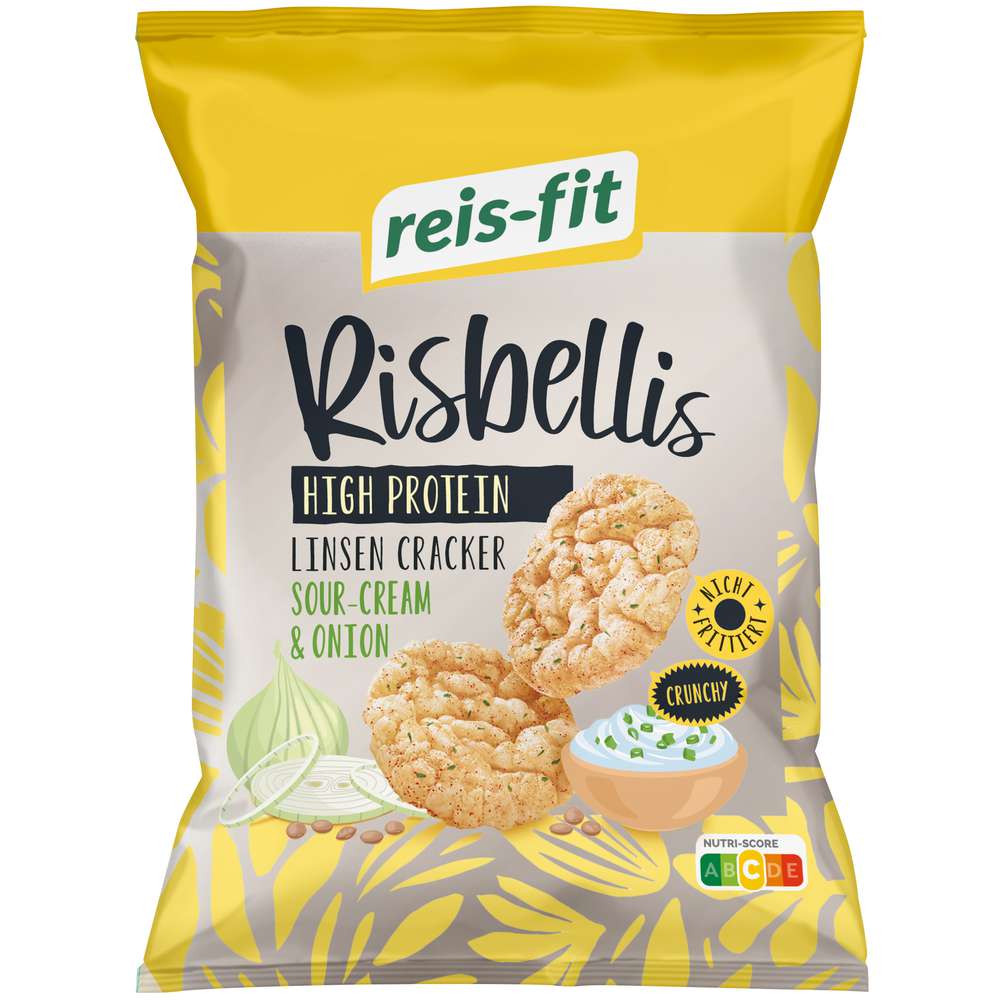 Produktabbildung Reis-Fit Risbellis High Protein, Sour Cream