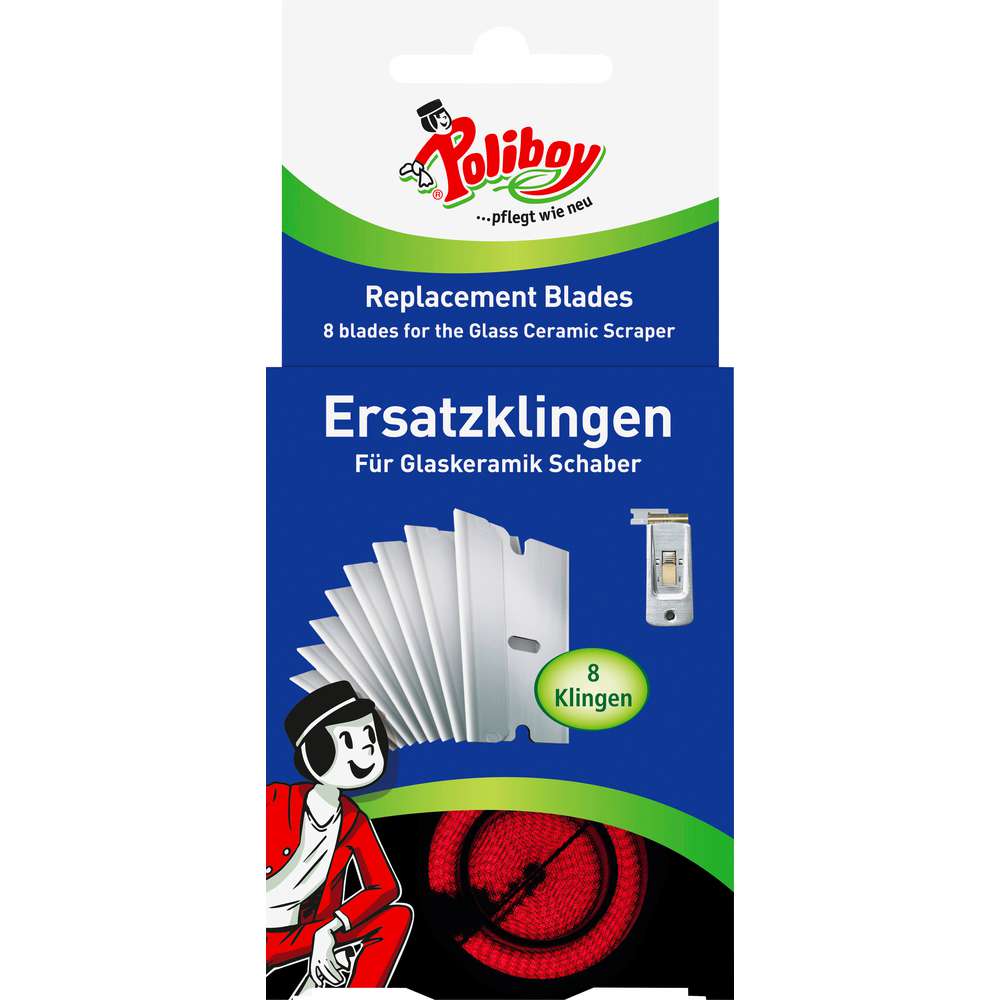 Produktabbildung Poliboy Ersatzklingen für Glaskeramik Schaber
