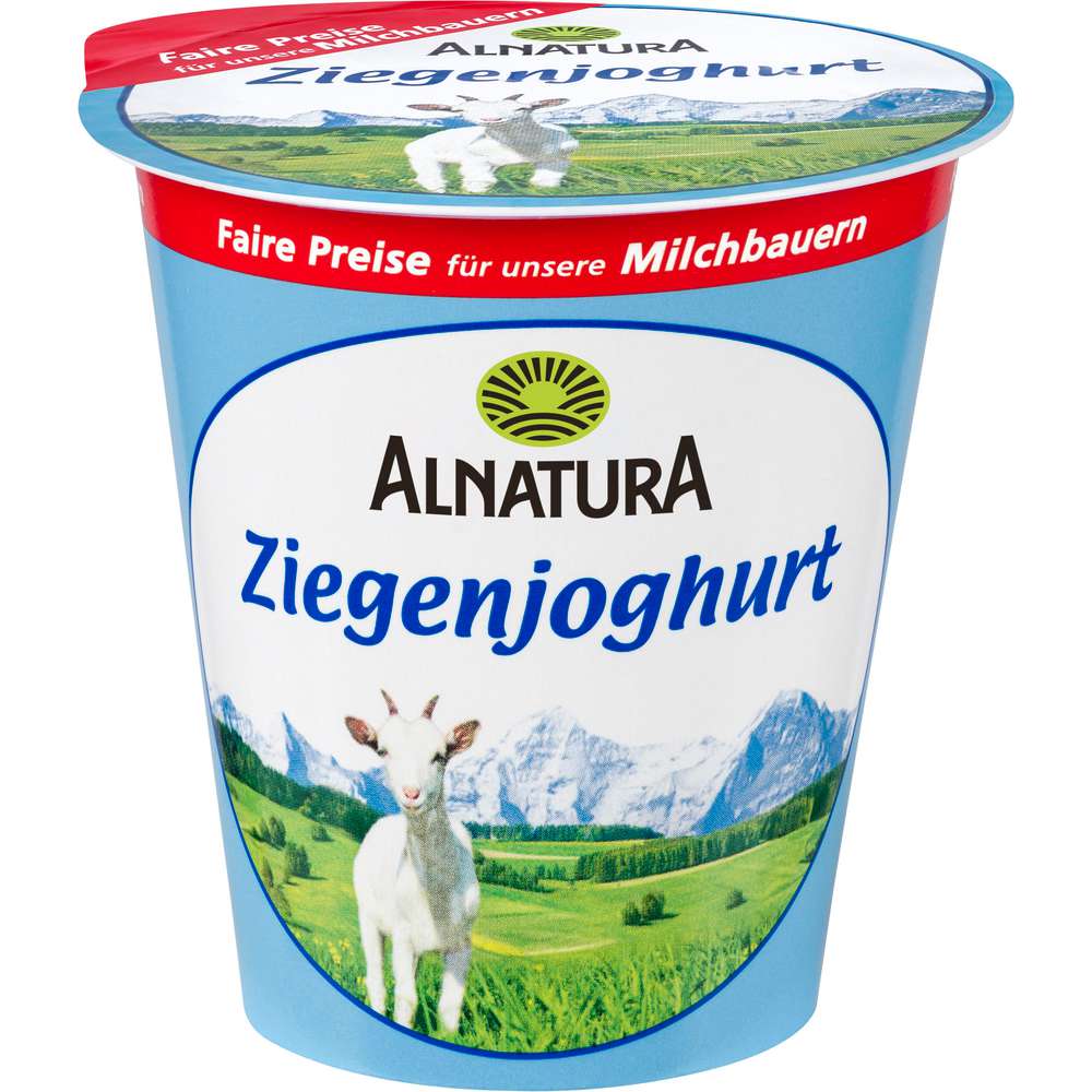 Produktabbildung Alnatura Bio Ziegenjoghurt, natur
