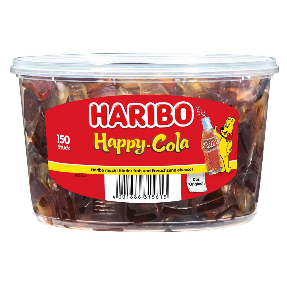 Produktabbildung Haribo Fruchtgummi, Happy Cola