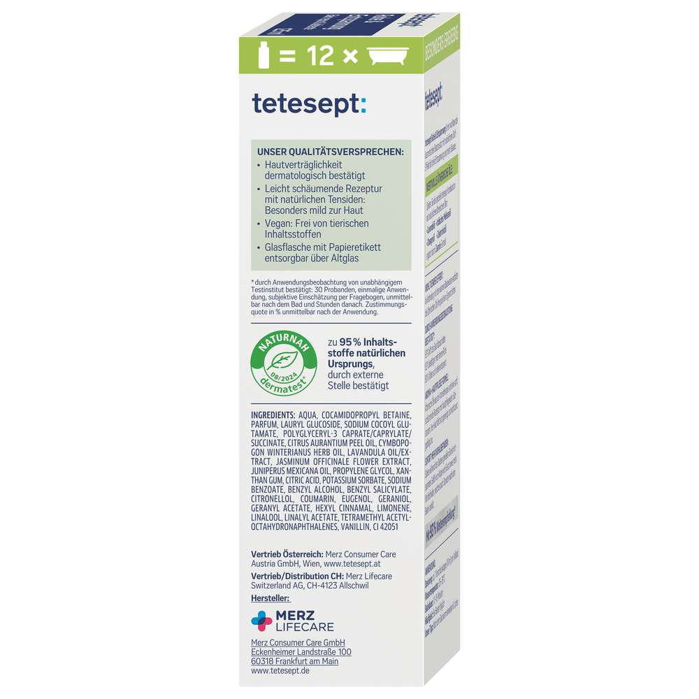 Produktabbildung tetesept Badezusatz Ruhe & Entspannung