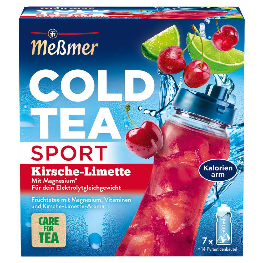 Produktabbildung Meßmer Cold Tea Sport Kirsche-Limette