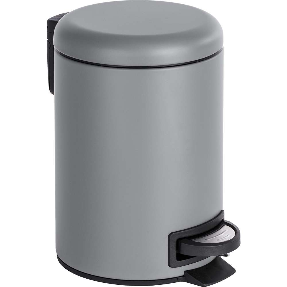 Produktabbildung Wenko Treteimer Leman Grau, 3l