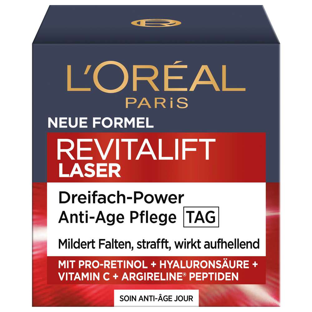 Produktabbildung L'Oreal Paris Tagespflege Laser X3 Anti Age