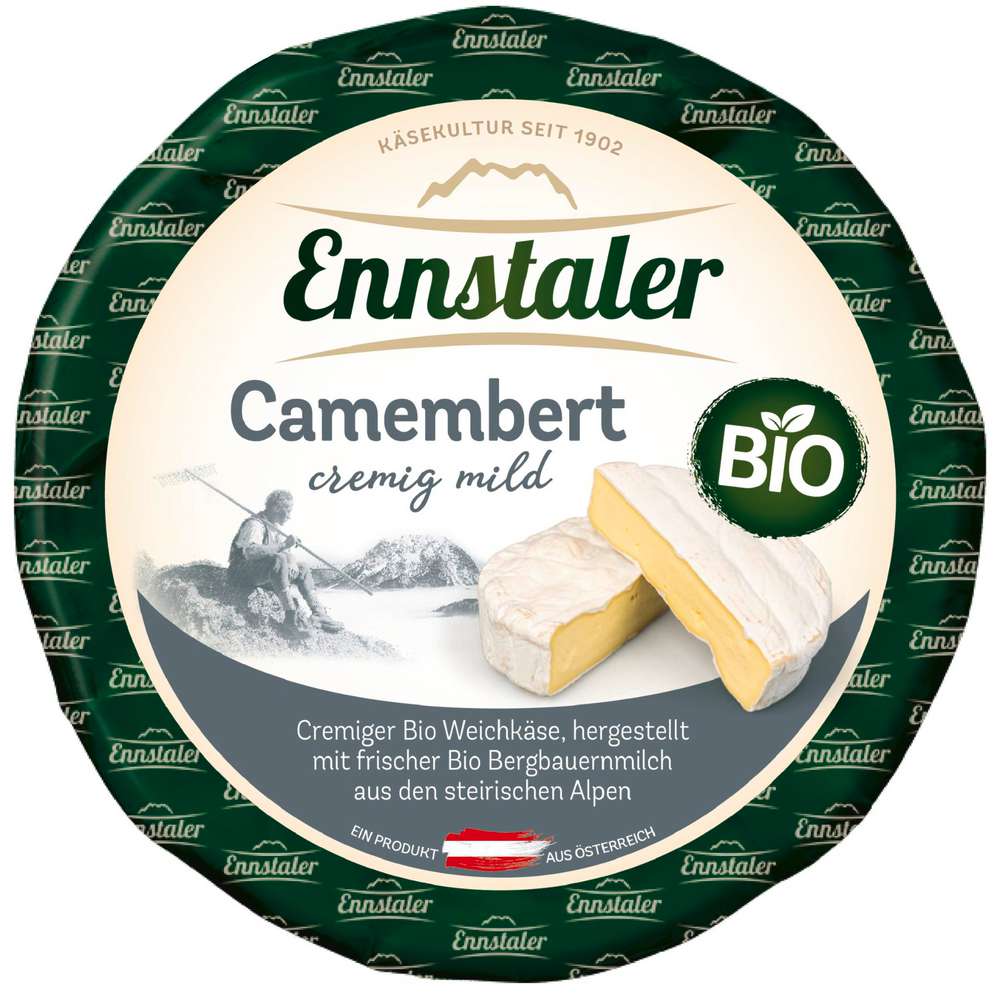Produktabbildung Ennstaler Bio Camembert