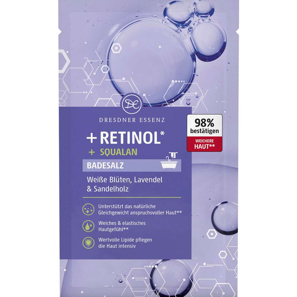 Produktabbildung Dresdner Essenz Badesalz, Retinol