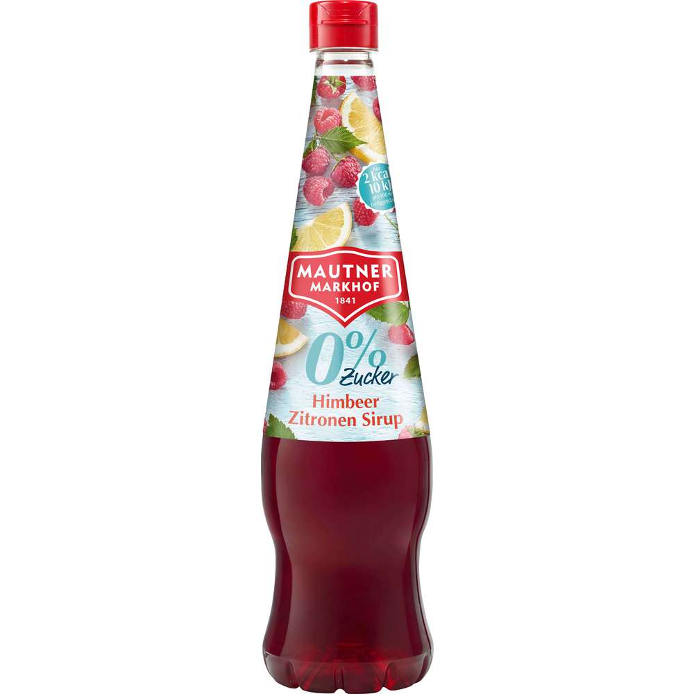 Produktabbildung Mautner Markhof Sirup, Himbeer-Zitrone, zuckerfrei
