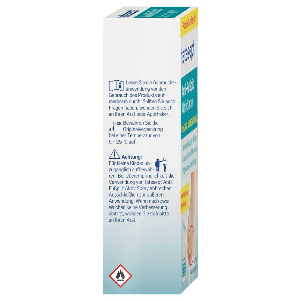 Produktabbildung tetesept Anti-Fußpilz Aktiv Spray