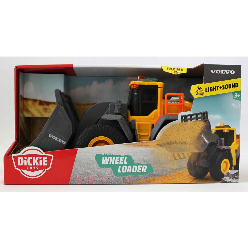 Produktabbildung Dickie Toys Volvo Radlader, Licht & Sound