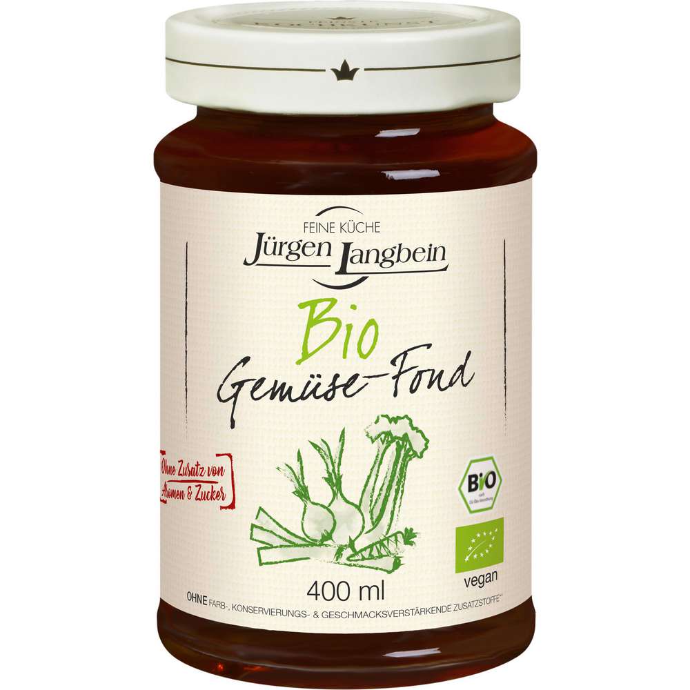 Produktabbildung Jürgen Langbein Bio Fond Gemüse