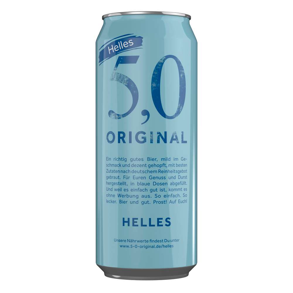 Produktabbildung Oettinger Original Helles Bier 5%