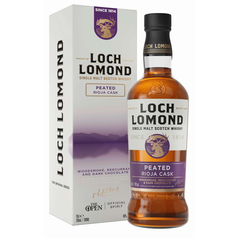 Produktabbildung Loch Lomond Peated Rioja Cask 40%