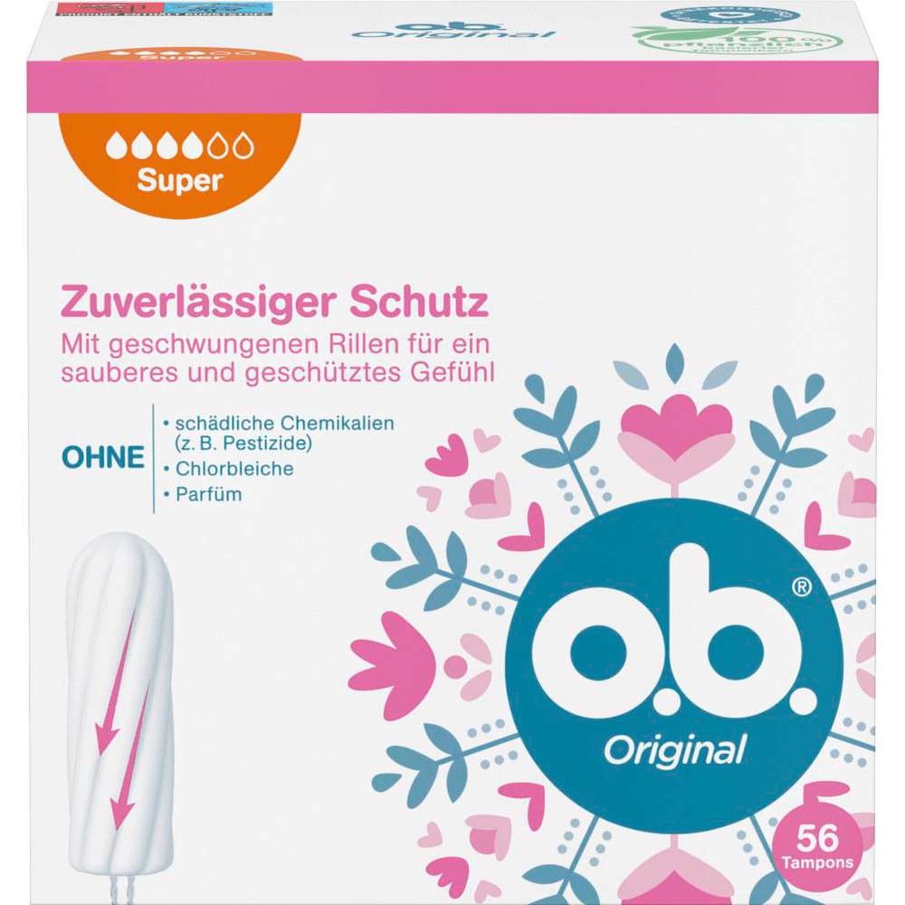 Produktabbildung o.b. Tampons Original, Super