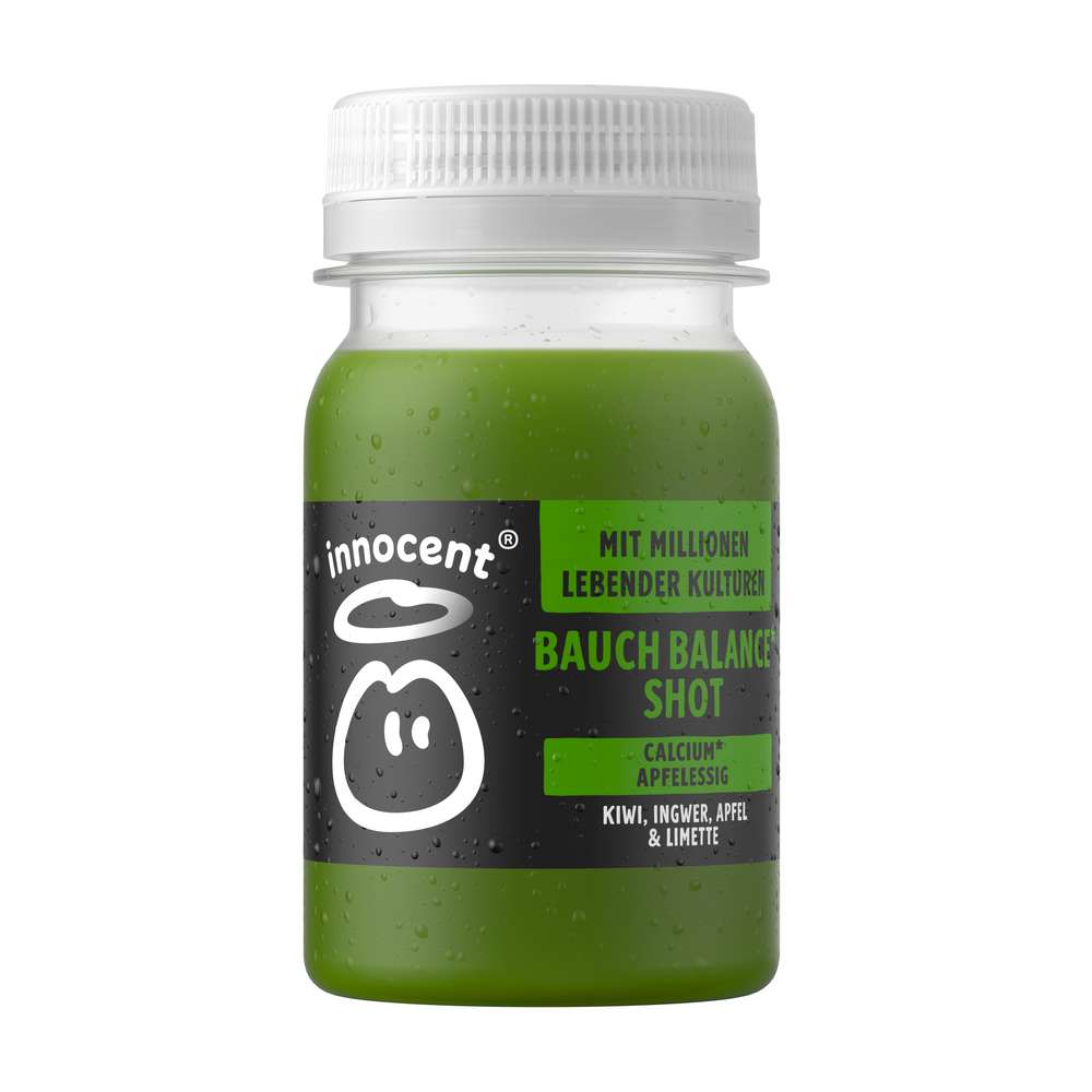 Produktabbildung innocent Bauch Balance Shot, Kiwi/Ingwer/Apfel/Limette