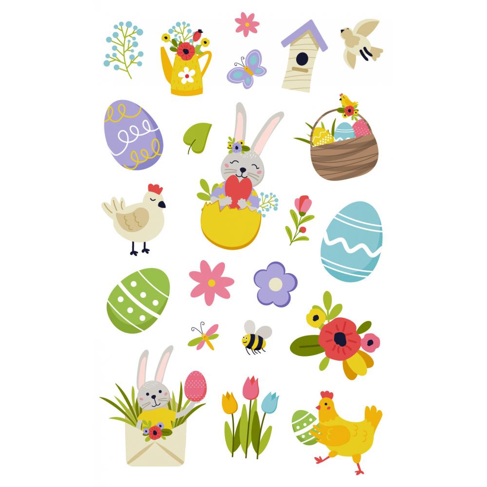 Produktabbildung keine Marke Sticker Ostern, je Artikel