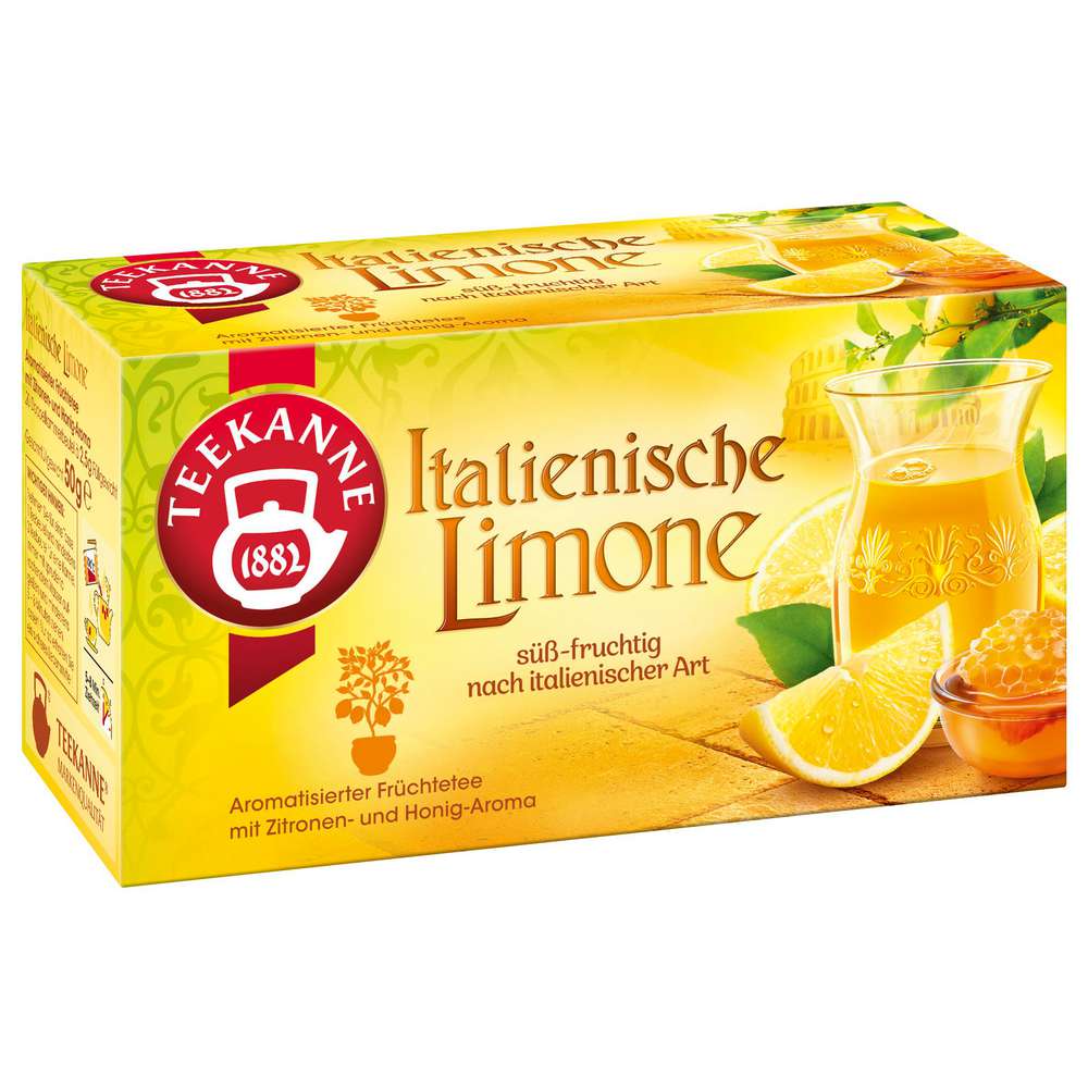 Produktabbildung Teekanne Ländertee Italienische Limone