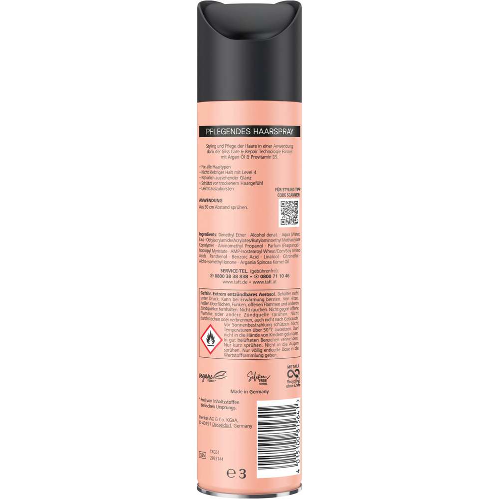 Produktabbildung Drei Wetter Taft Haarspray, Holding me Strongly
