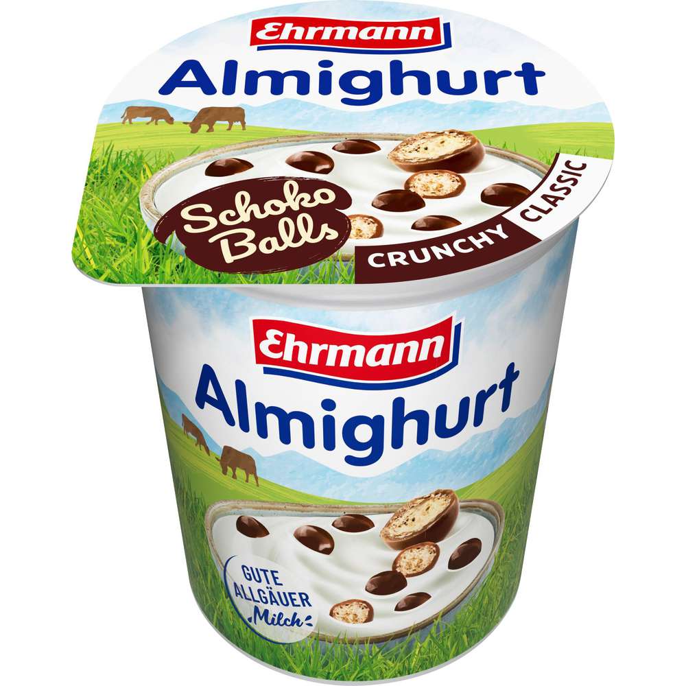 Produktabbildung Ehrmann Almighurt Joghurt Crunchy, Classic