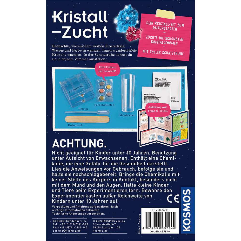 Produktabbildung Kosmos Kristall-Zucht