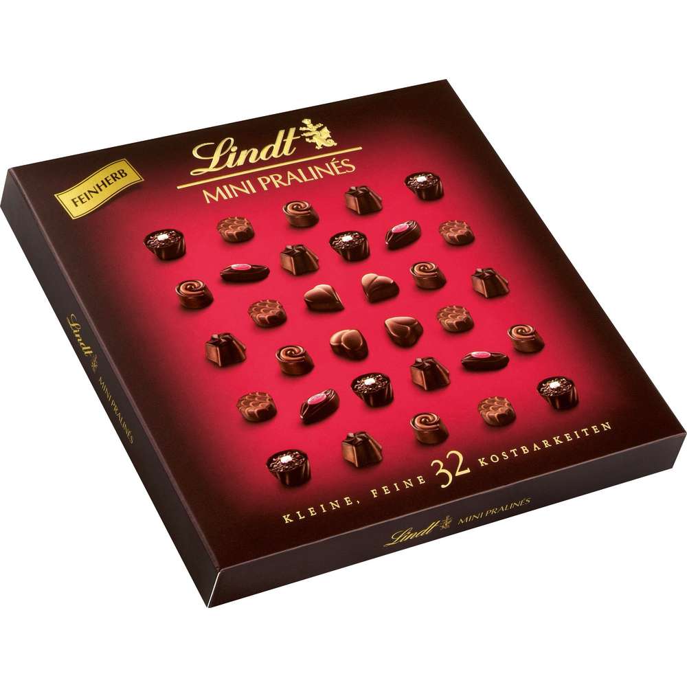 Produktabbildung Lindt Schoko-Pralinen, Mini, Feinherb