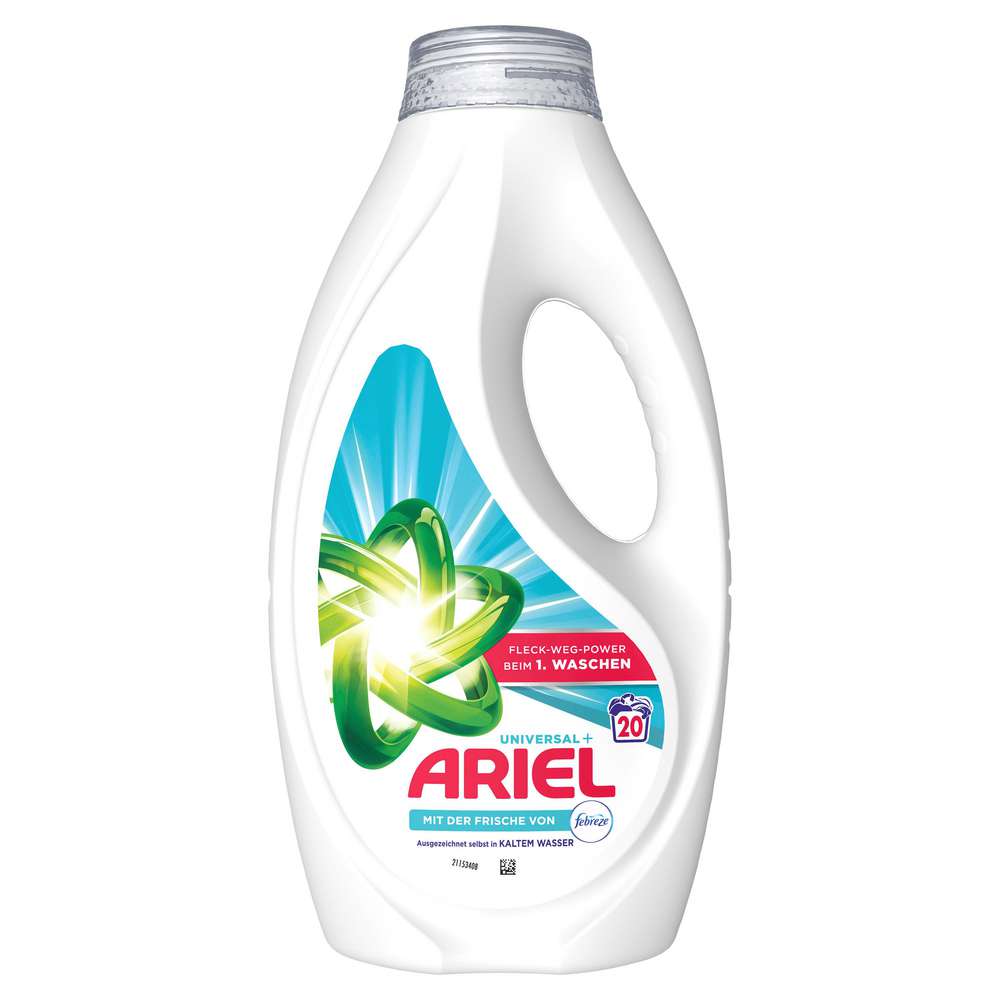 Produktabbildung Ariel Universall-Waschmittel, flüssig, Febreze