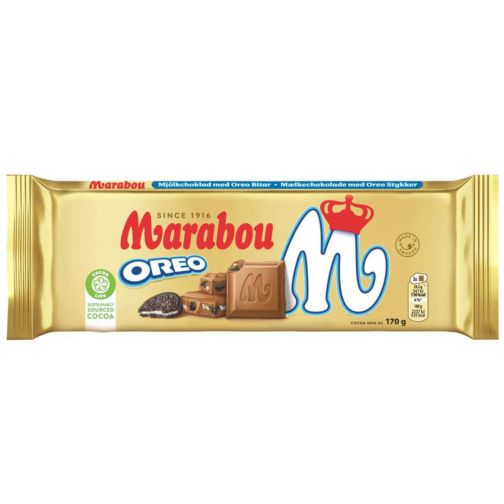 Produktabbildung Marabou Tafelschokolade, Oreo
