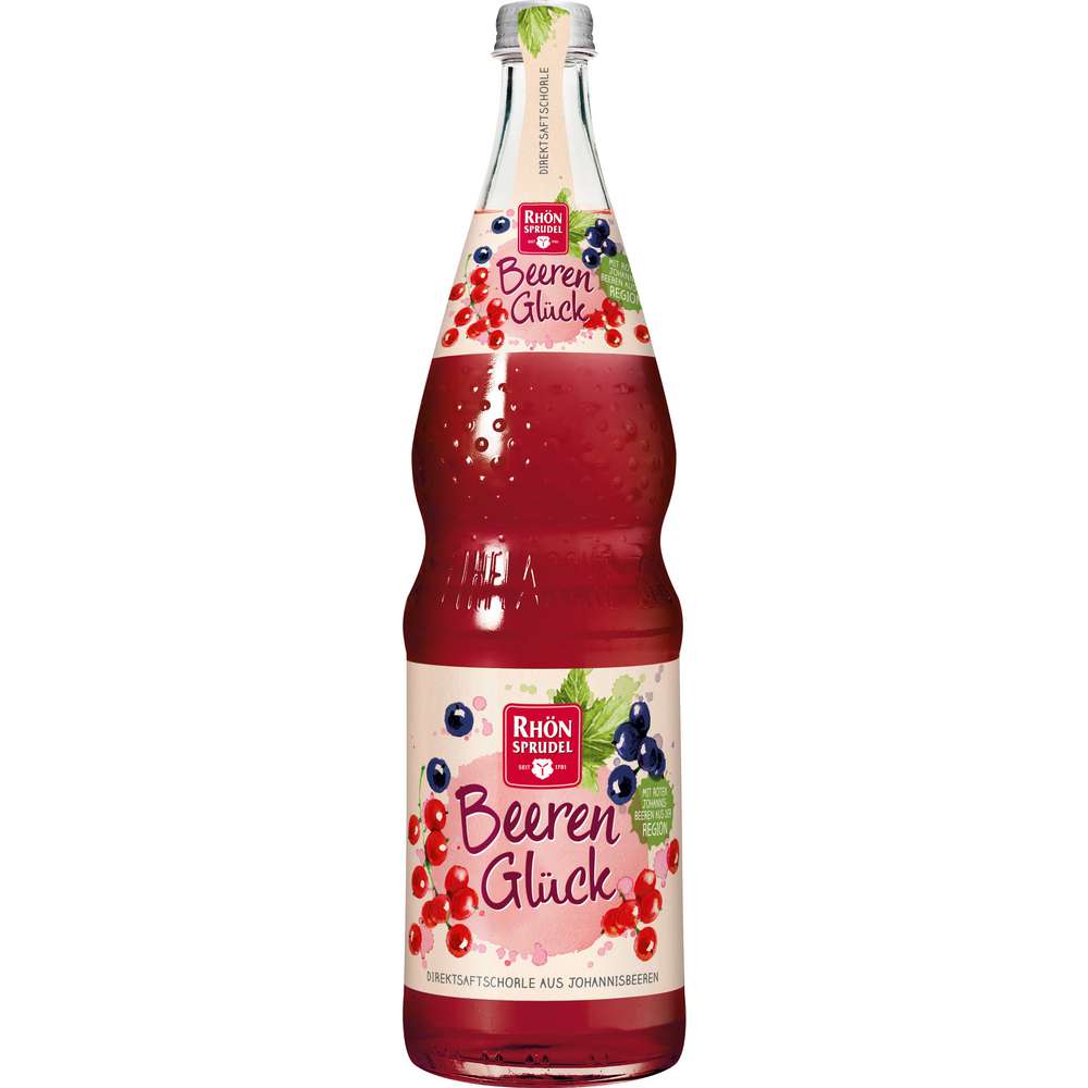 Produktabbildung Rhön Sprudel Direktschorle BeerenGlück Johannisbeere