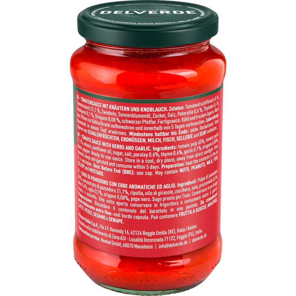 Produktabbildung Delverde Sauce Napoli