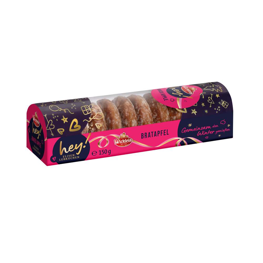 Produktabbildung Wicklein Mini Elisen Lebkuchen, Bratapfel