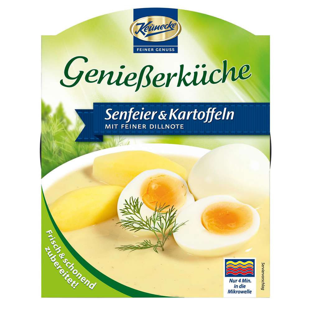 Produktabbildung Keunecke Senfeier & Kartoffeln Genießerküche mit feiner Dillnote