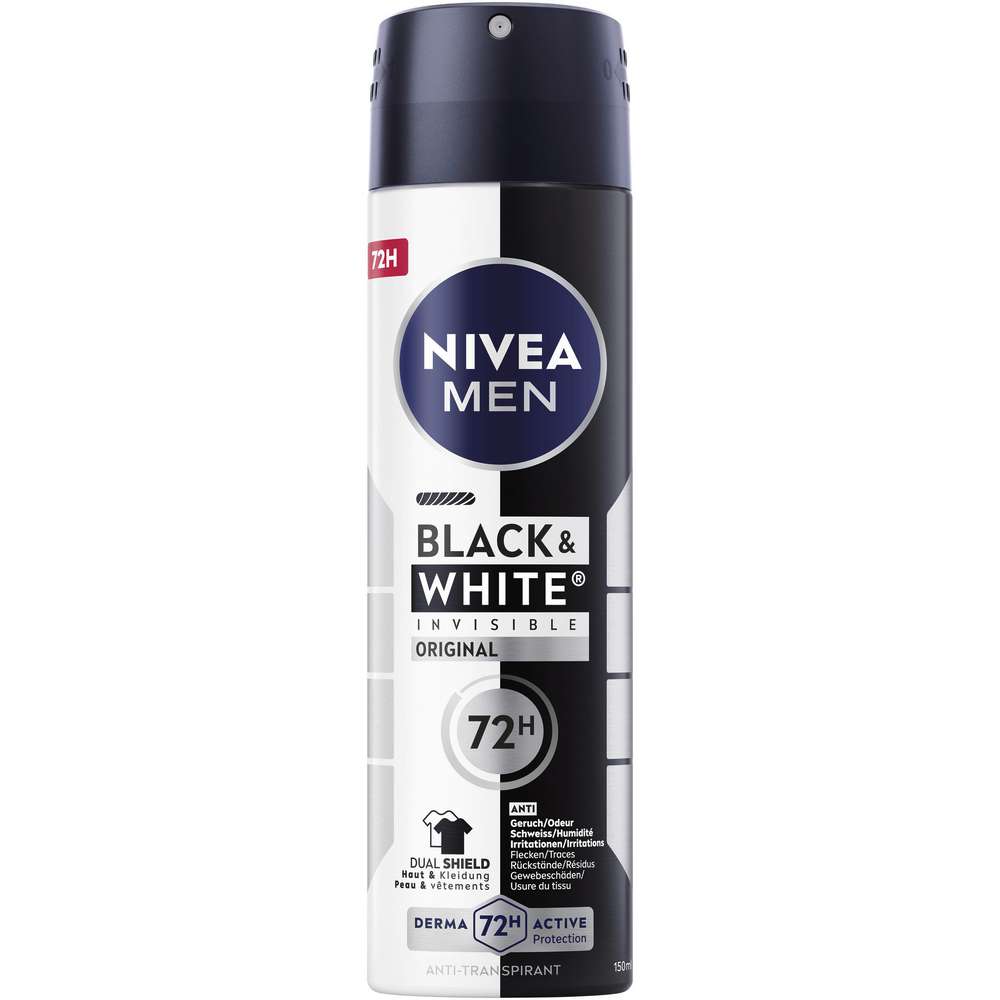 Produktabbildung Nivea Deo Spray Men, Black + White