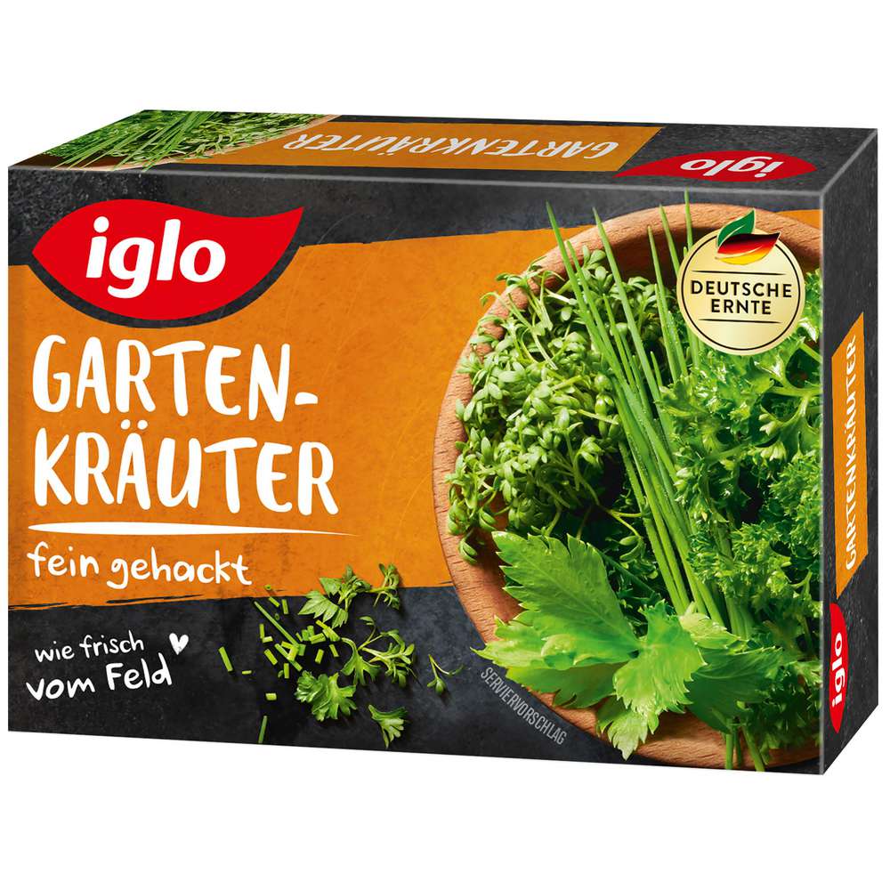 Produktabbildung Iglo Gartenkräuter, feingehackt tiefgekühlt