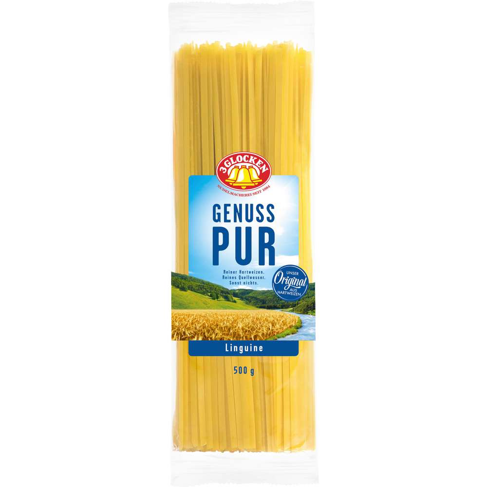 Produktabbildung 3 Glocken Nudeln Genuss pur, Linguine