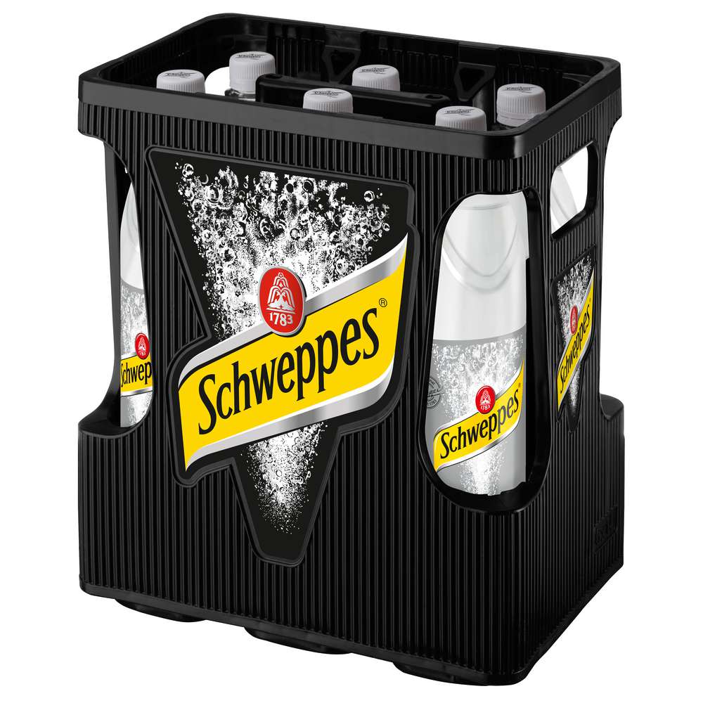 Produktabbildung Schweppes Dry Tonic Water (6x 1,000 Liter)