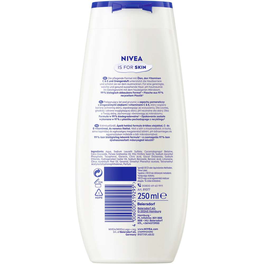 Produktabbildung Nivea Duschgel, Summer Happniess