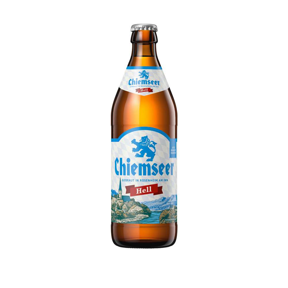 Produktabbildung Chiemseer Lagerbier, hell 4,8%