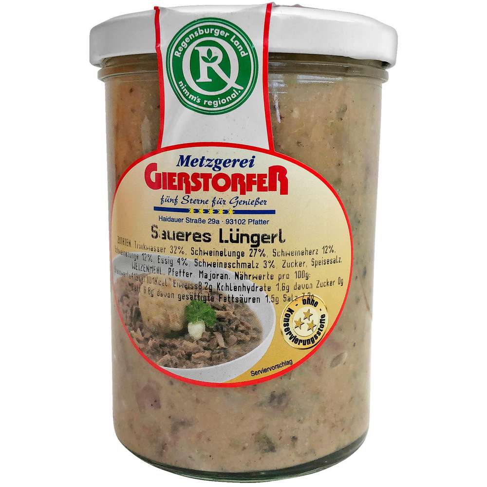 Produktabbildung RLR Saueres Lüngerl  