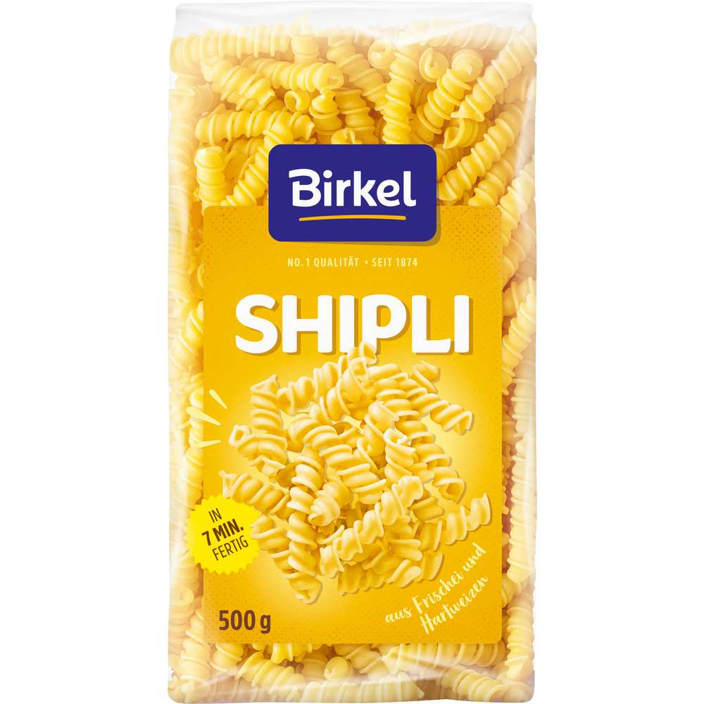 Produktabbildung Birkel Nudeln, Shipli