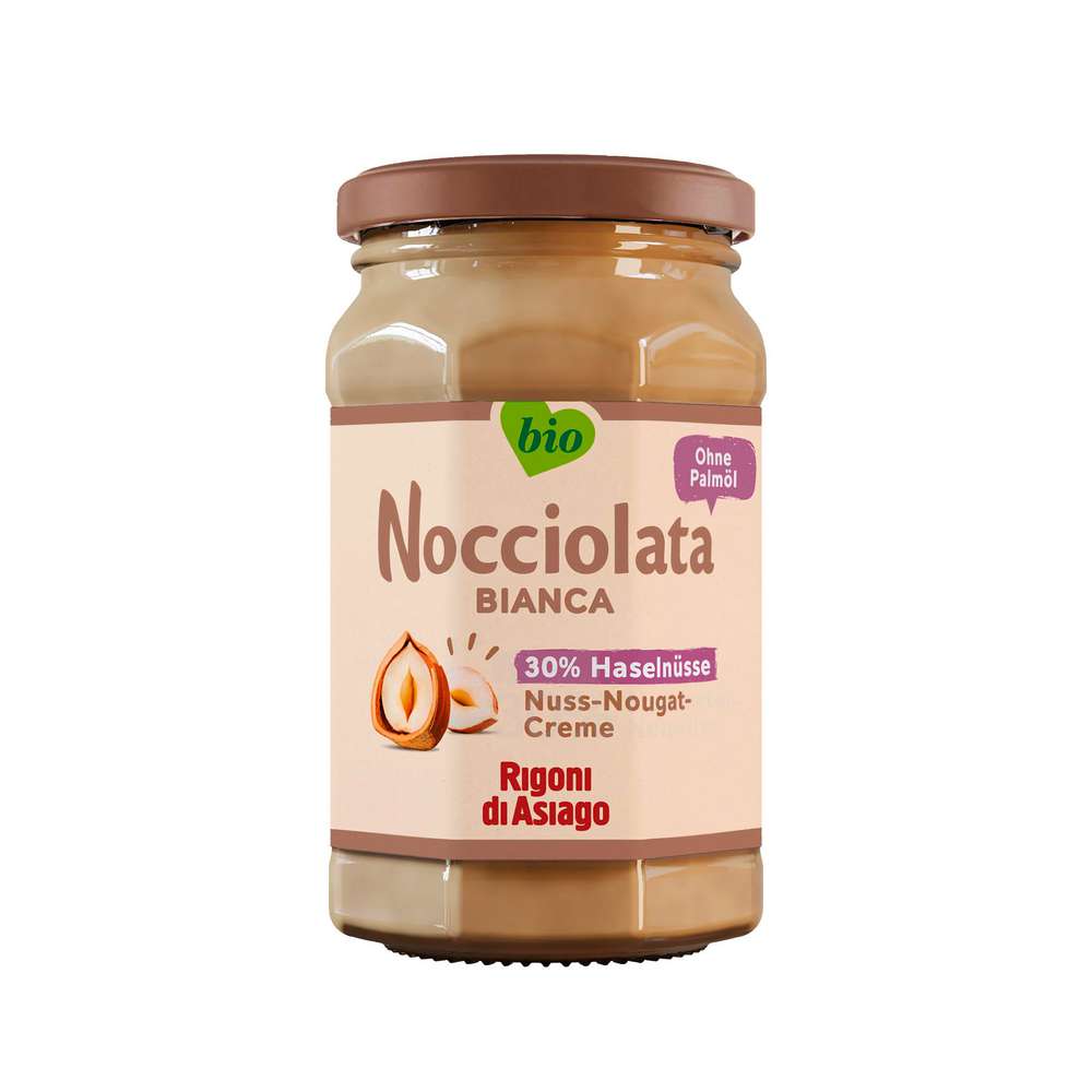 Produktabbildung Rigoni di Asiago Bio Nocciolata, Haselnuss-Nougat-Creme
