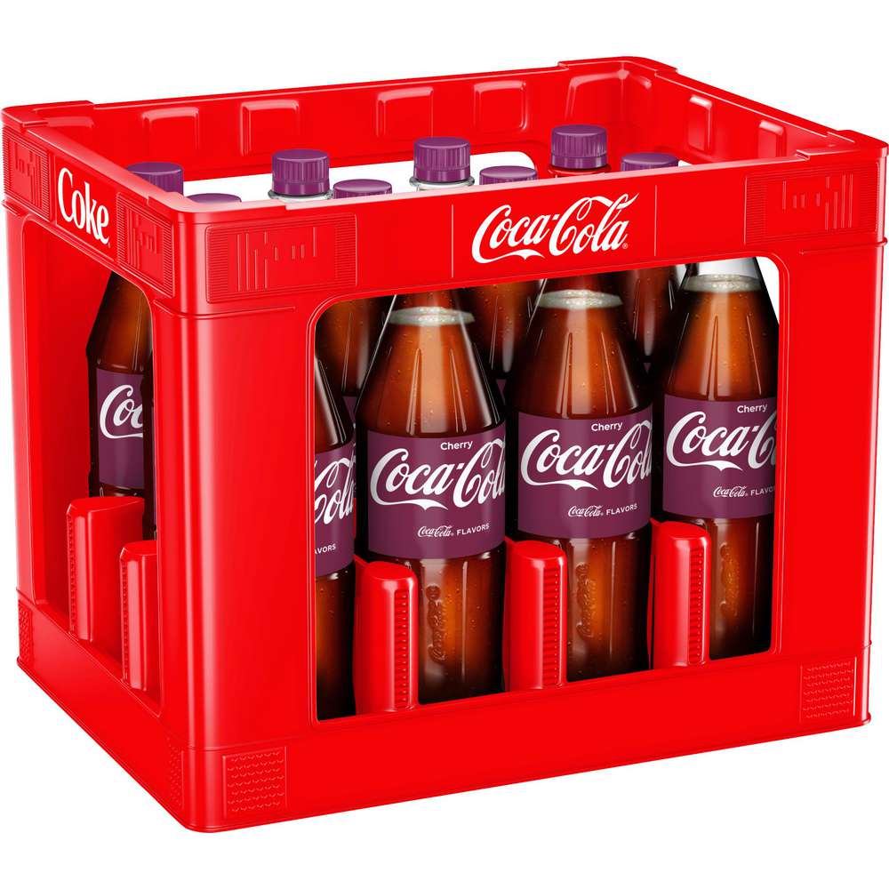 Produktabbildung Coca Cola Cola, Kirsche (12x 1,000 Liter)