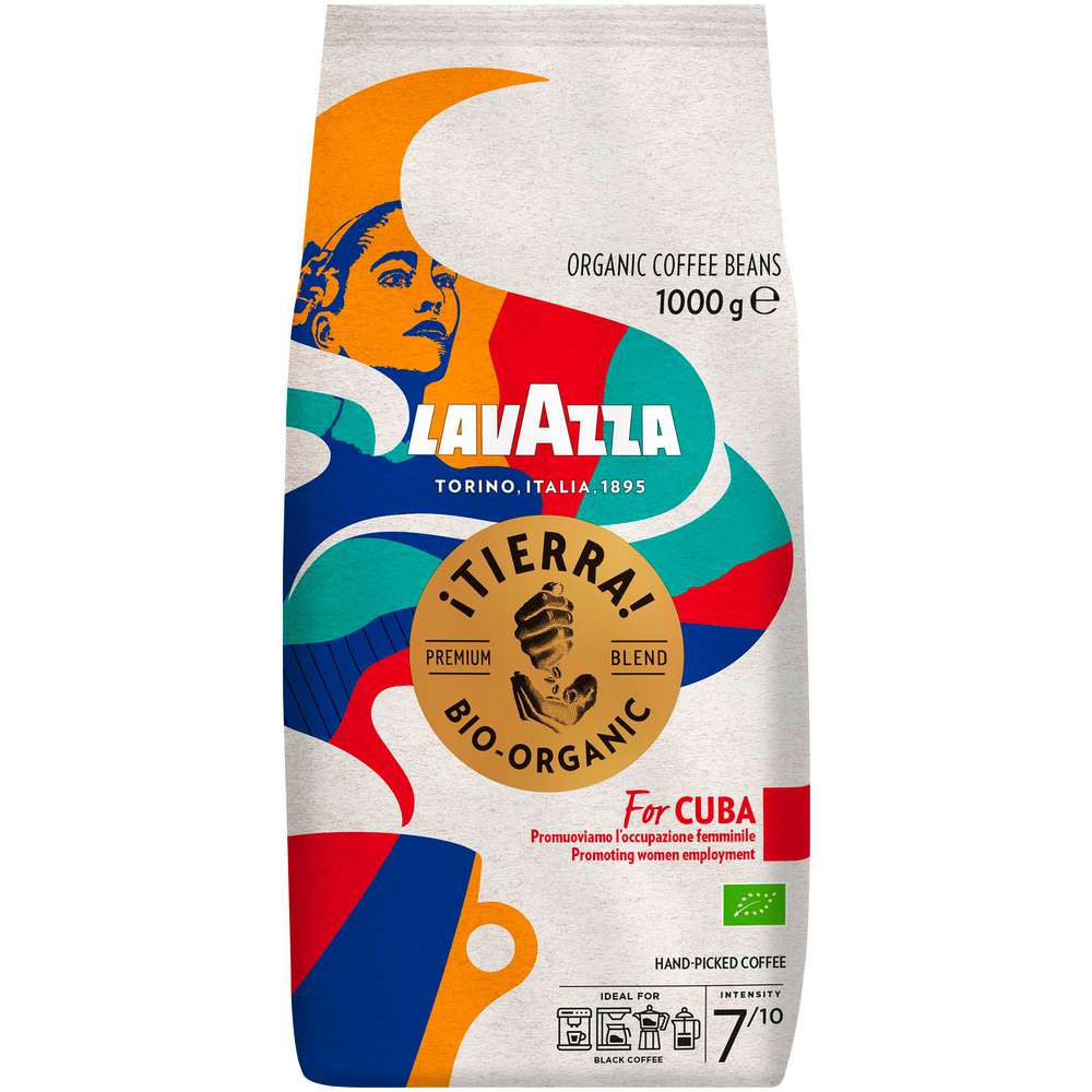 Produktabbildung Lavazza Bio Organic Barista Tierra for Cuba Kaffee, ganze Bohne