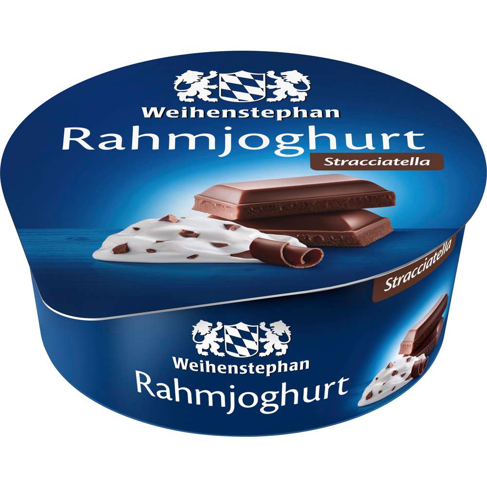 Produktabbildung Weihenstephan Rahmjoghurt, Stracciatella