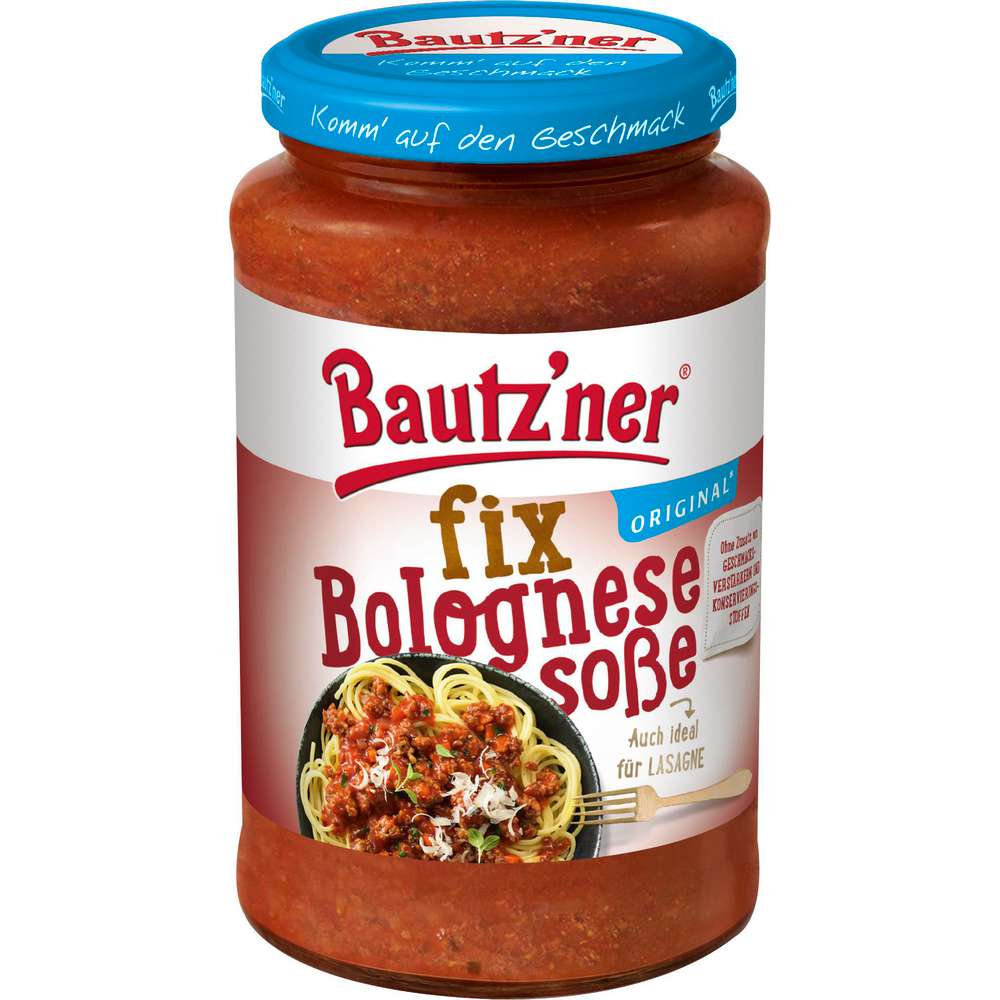 Produktabbildung Bautz'ner Pastasoße, Bolognese