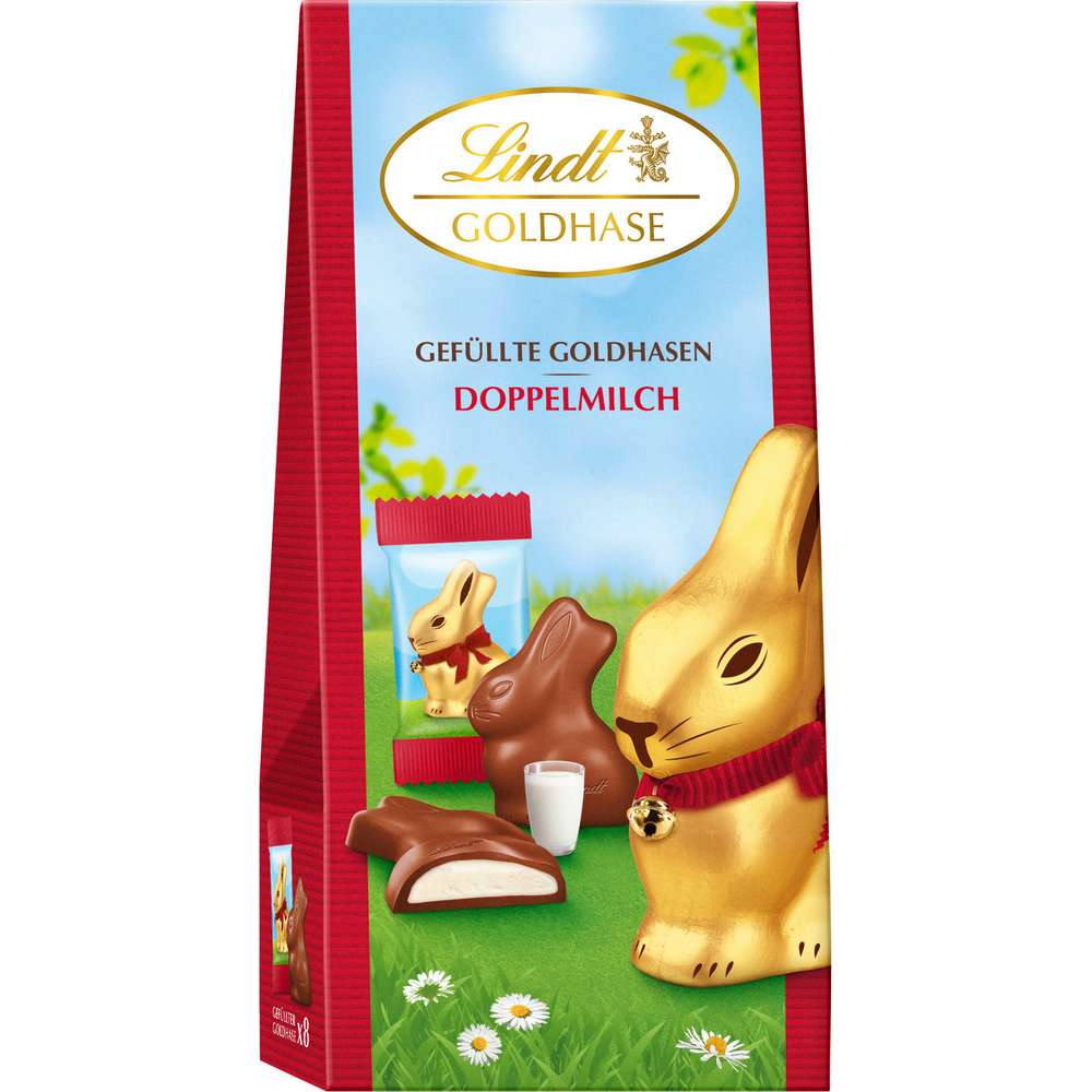 Produktabbildung Lindt Gold Bunny gefüllt Doppelmilch