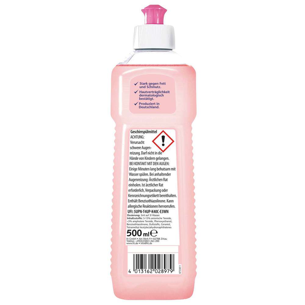 Produktabbildung Fit Geschirrspülmittel, Mandelblüte
