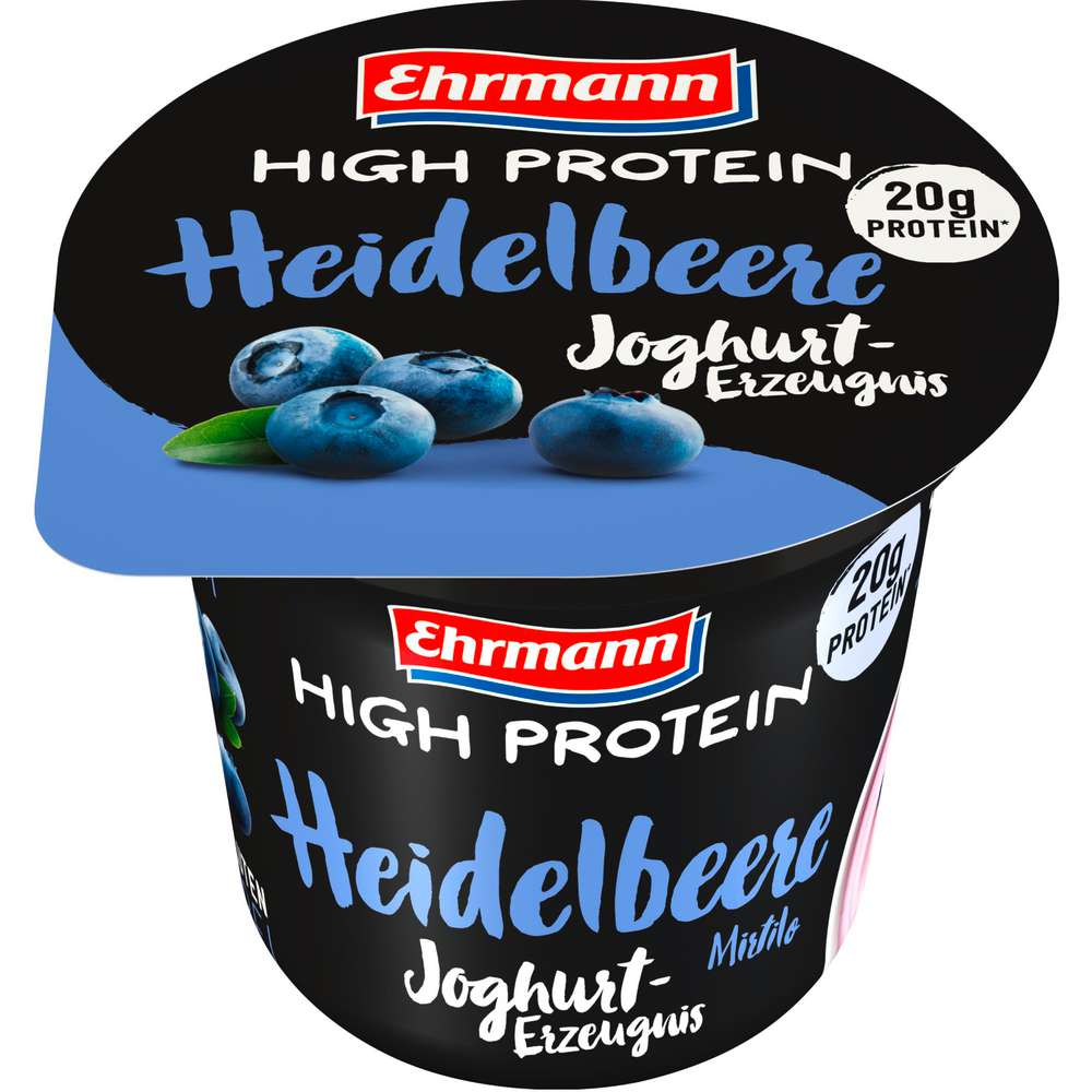 Produktabbildung Ehrmann High Protein Joghurt, Blaubeere