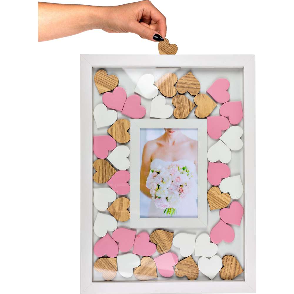 Produktabbildung Out of the blue Gästebuch als Bilderrahmen