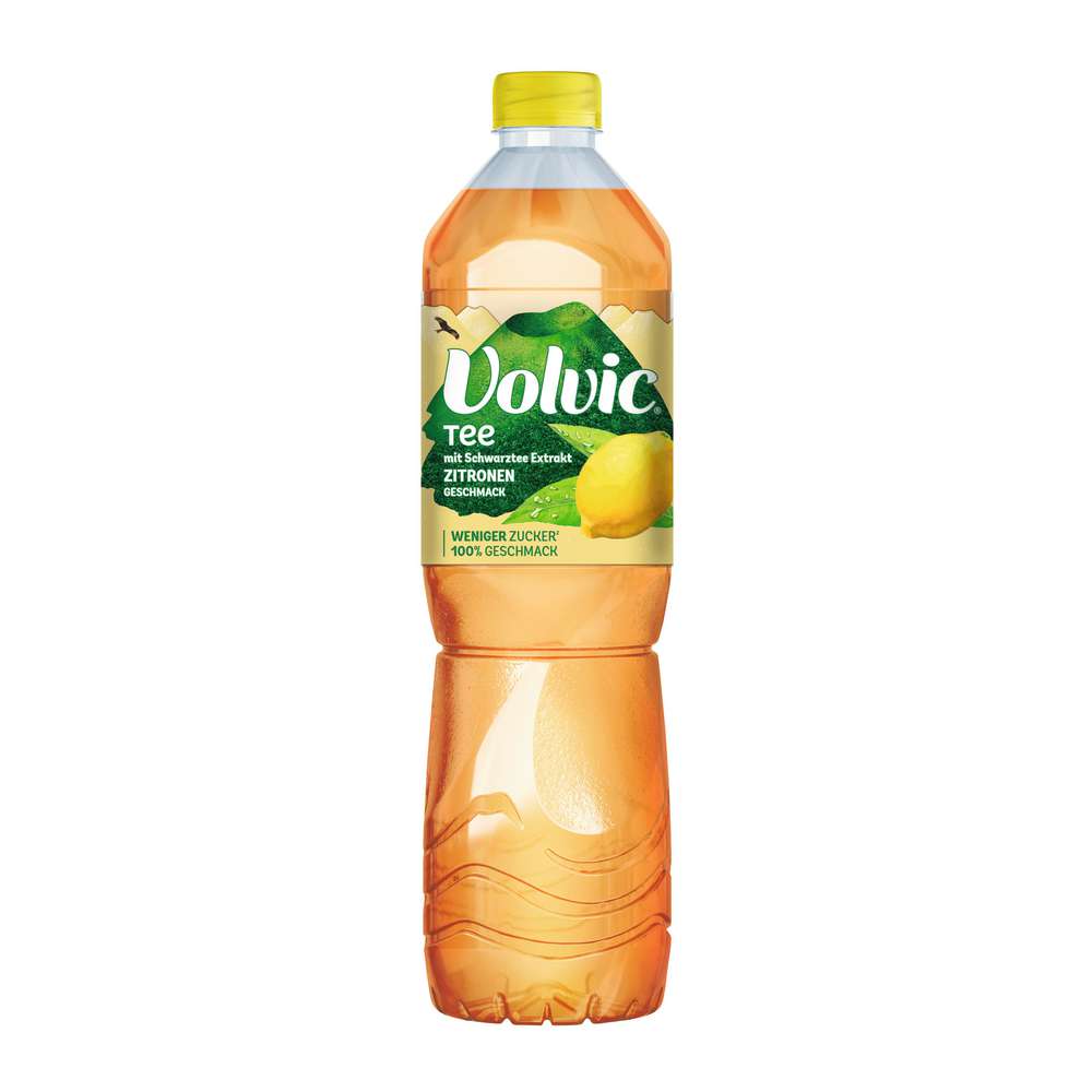 Produktabbildung Volvic Mineralwasser Tee, Grüner Tee-Extrakt-Zitrone